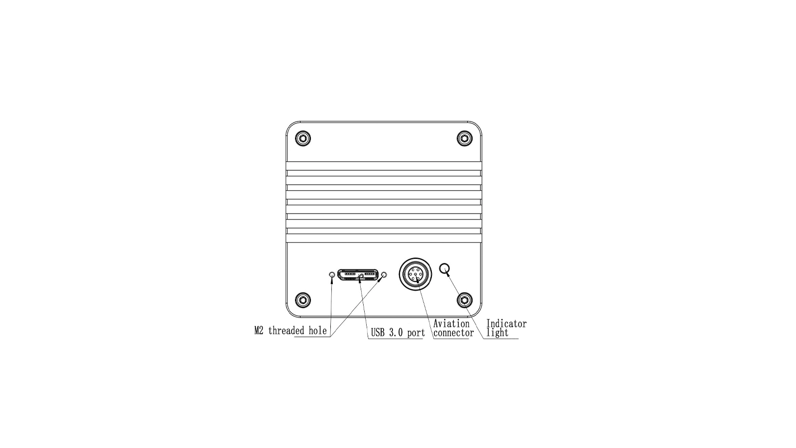 As 1.3 Mp 4 Mp Pixels Uncooled Camera Port