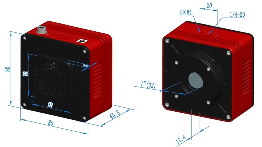 As Swir051au Dimensions