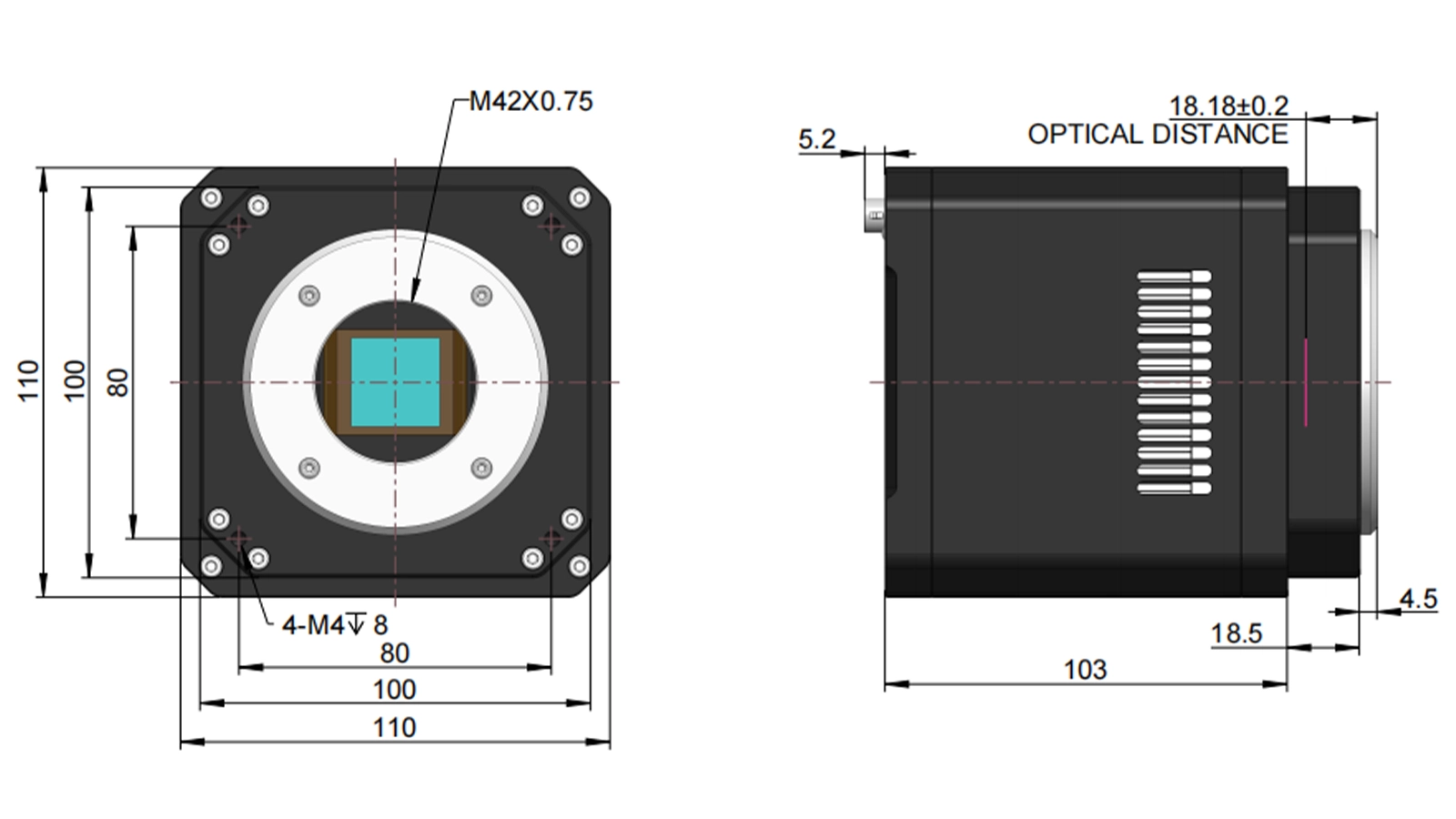 As Uvisi114bu Dimensions